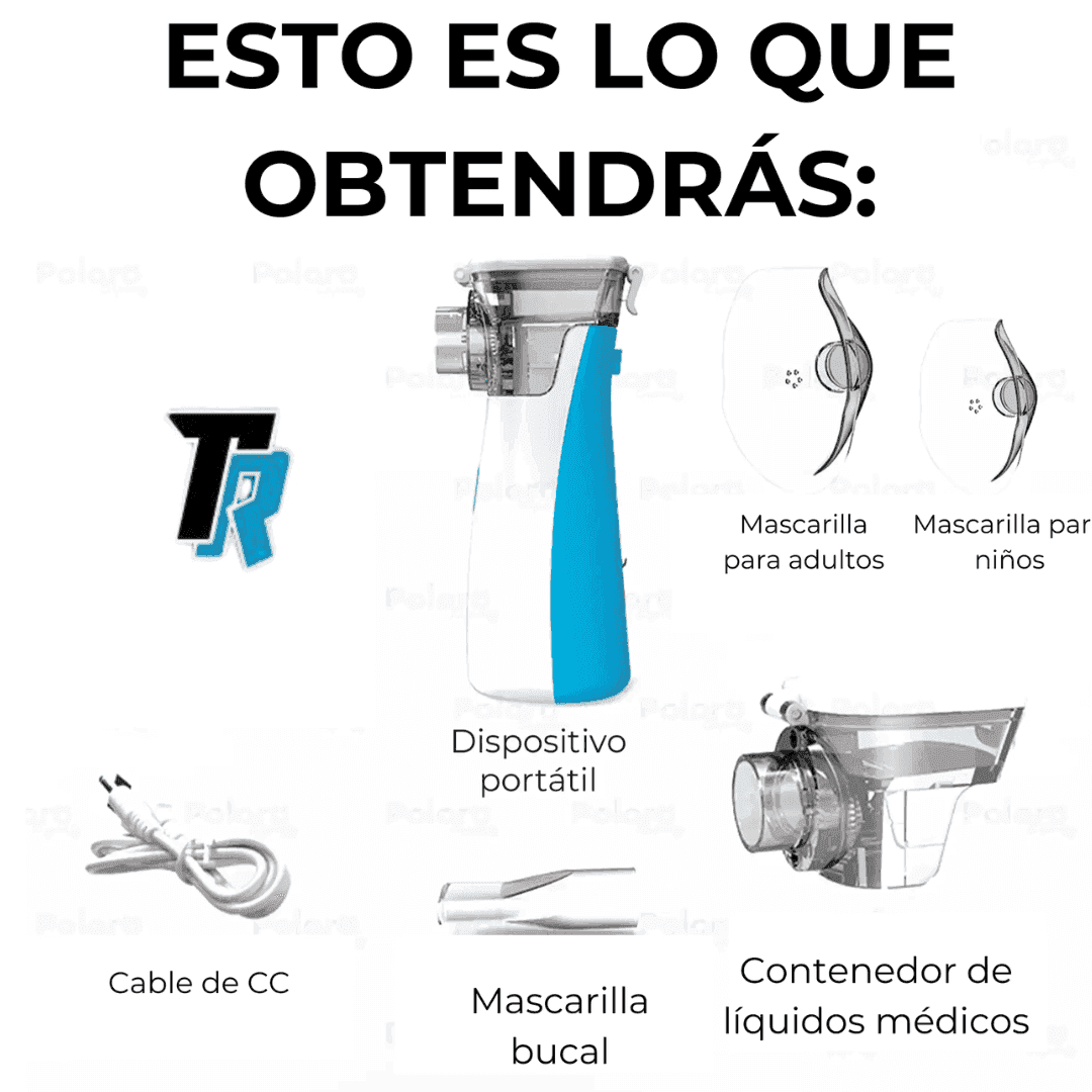 NABULIZADOR MINI PORTÁTIL PARA NIÑOS Y ADULTOS - (PAGO CONTRA ENTREGA) 🥳🎊