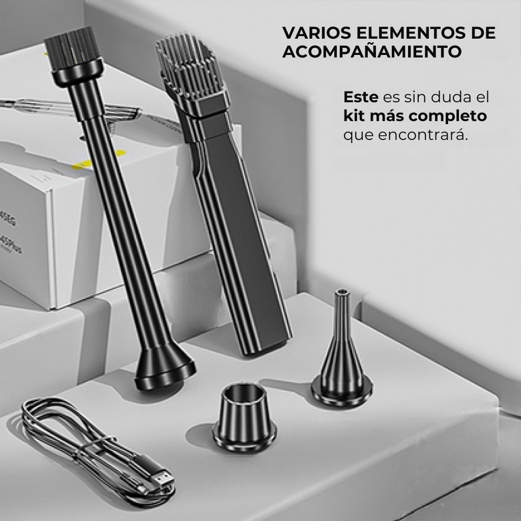 ASPIRADORA CLEANMAX™ + 4 ACCESORIOS EXCLUSIVOS - (REGALO EXCLUSIVO + ENVÍO GRATIS HASTA LAS 23:59)