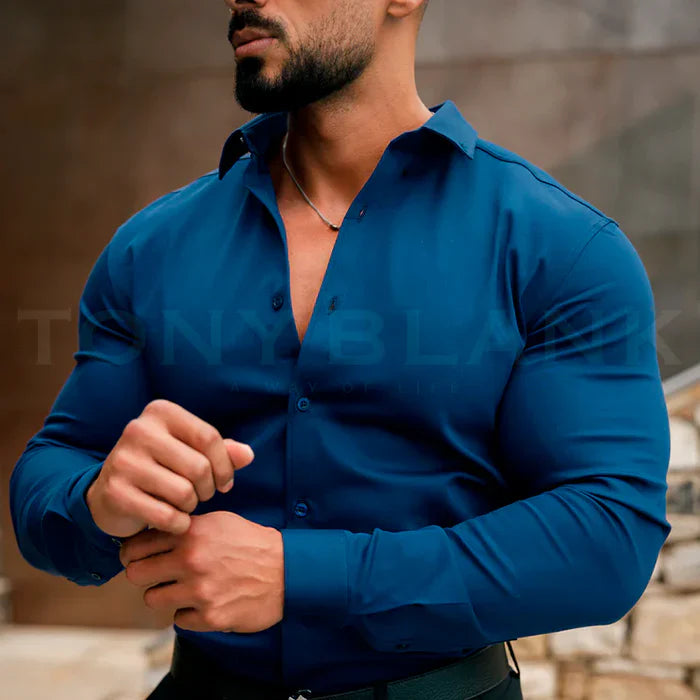 (COMPRA 1 LLEVA 3) Camisa Social Monaco - Tejido DryBlank + Envío Gratís