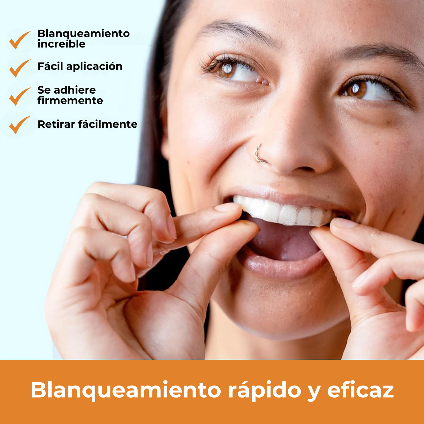 (COMPRA 7 PARCHES Y LLEVA 14) Adhesivo dental Sorrisus White Premium® 5D + Regalos y Envio Gratís!