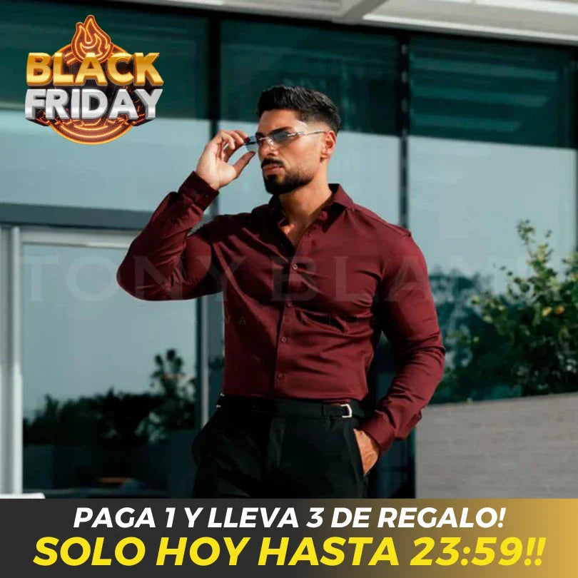 (COMPRA 1 LLEVA 3) Camisa Social Monaco - Tejido DryBlank + Envío Gratís