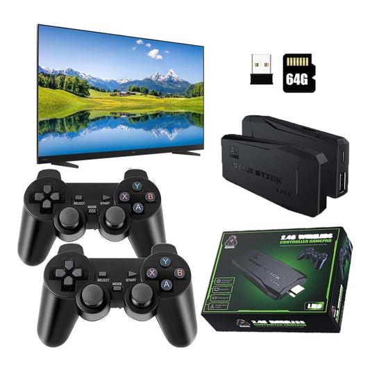 Consola Video Juegos 2 Controles 64gb
