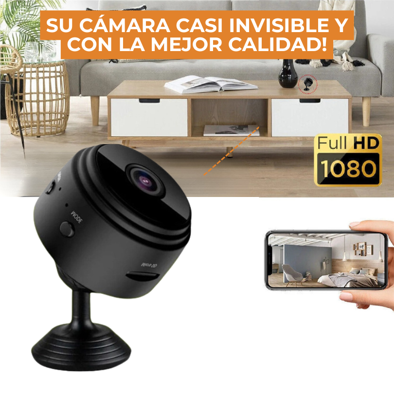 (COMPRA 1 LLEVA 2) Mini Cámara de Seguridad PREMIUM - Mango Vision™ [ULTRA HD]