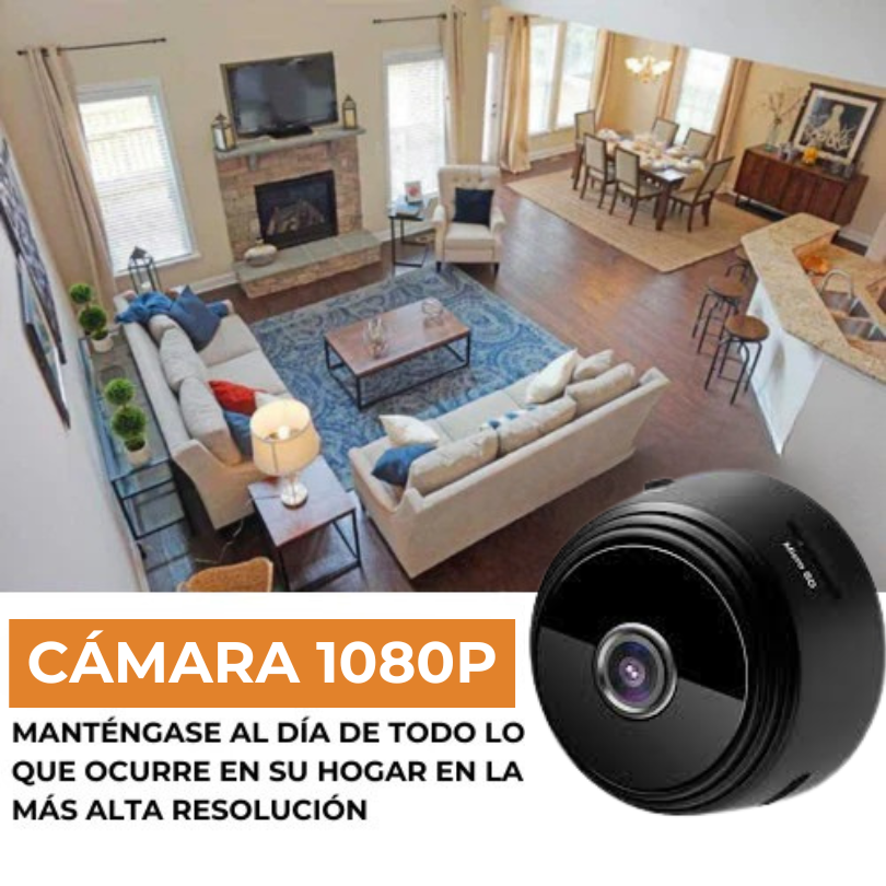 (COMPRA 1 LLEVA 2) Mini Cámara de Seguridad PREMIUM - Mango Vision™ [ULTRA HD]