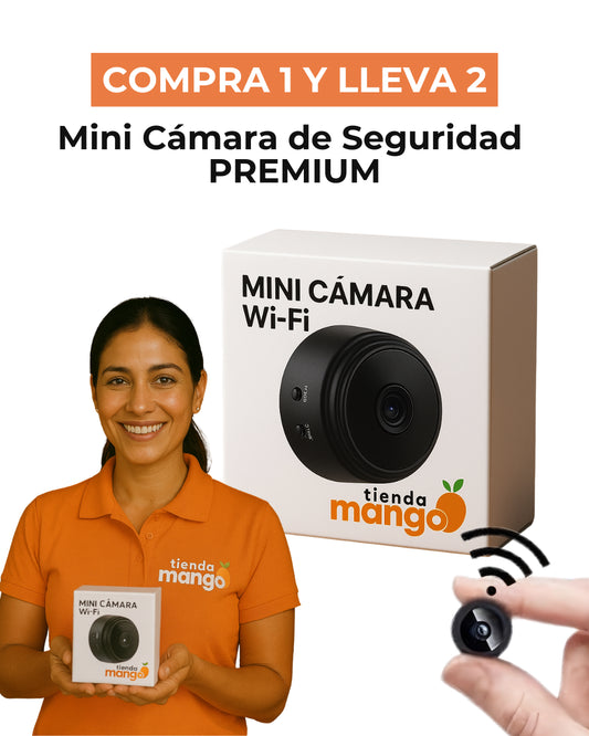 (COMPRA 1 Y LLEVA 2!) Mini Cámara Espía PREMIUM + 1 Año de Garantia Exclusiva! [1080P ULTRA HD]