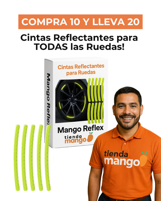 (COMPRA 10 LLEVA 20!!!) Mango Reflex™ - Cintas Reflectantes para Ruedas + Envío Gratuito y Garantía Extendida!!