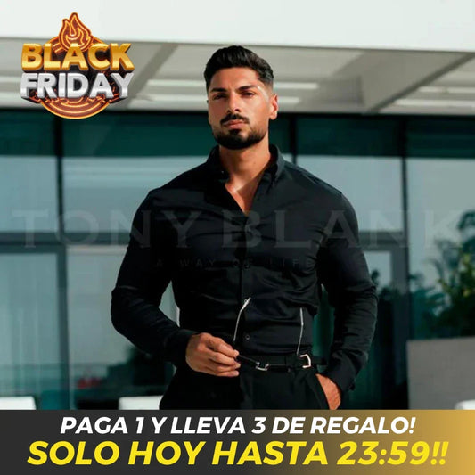 (COMPRA 1 LLEVA 3) Camisa Social Monaco - Tejido DryBlank + Envío Gratís