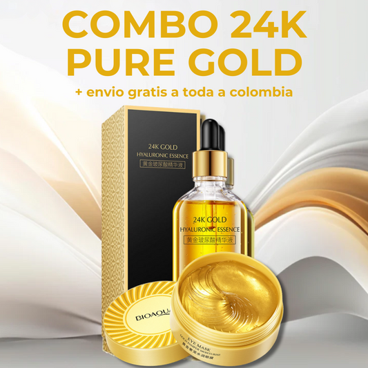 Serum rejuvenecedor premium oro puro + 24 Parches de Ojeras GRATÍS (SOLO HOY HASTA 23:59PM!!!!)