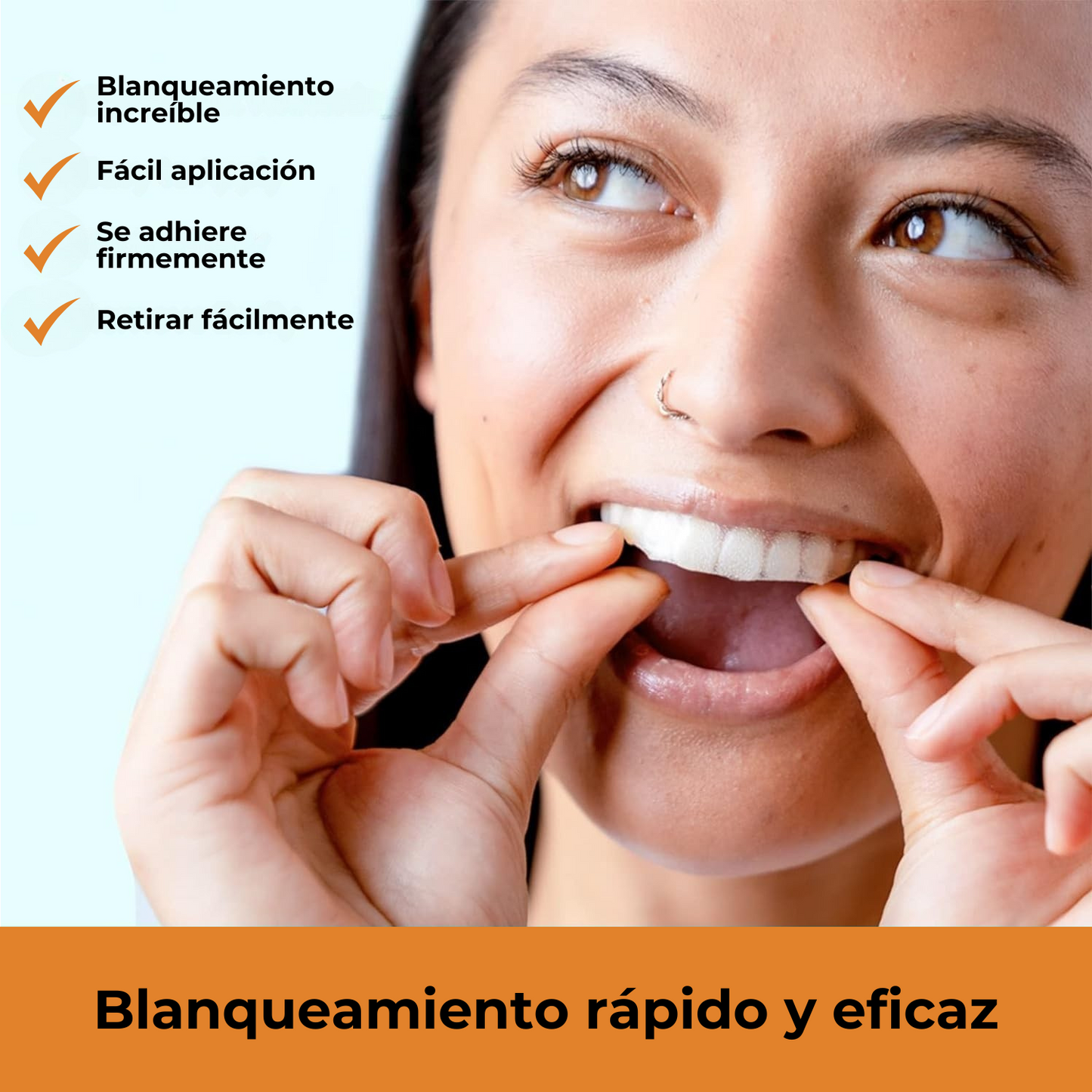 (COMPRA 7 PARCHES Y LLEVA 14) Adhesivo dental Sorrisus White Premium® 5D + Regalos y Envio Gratís!