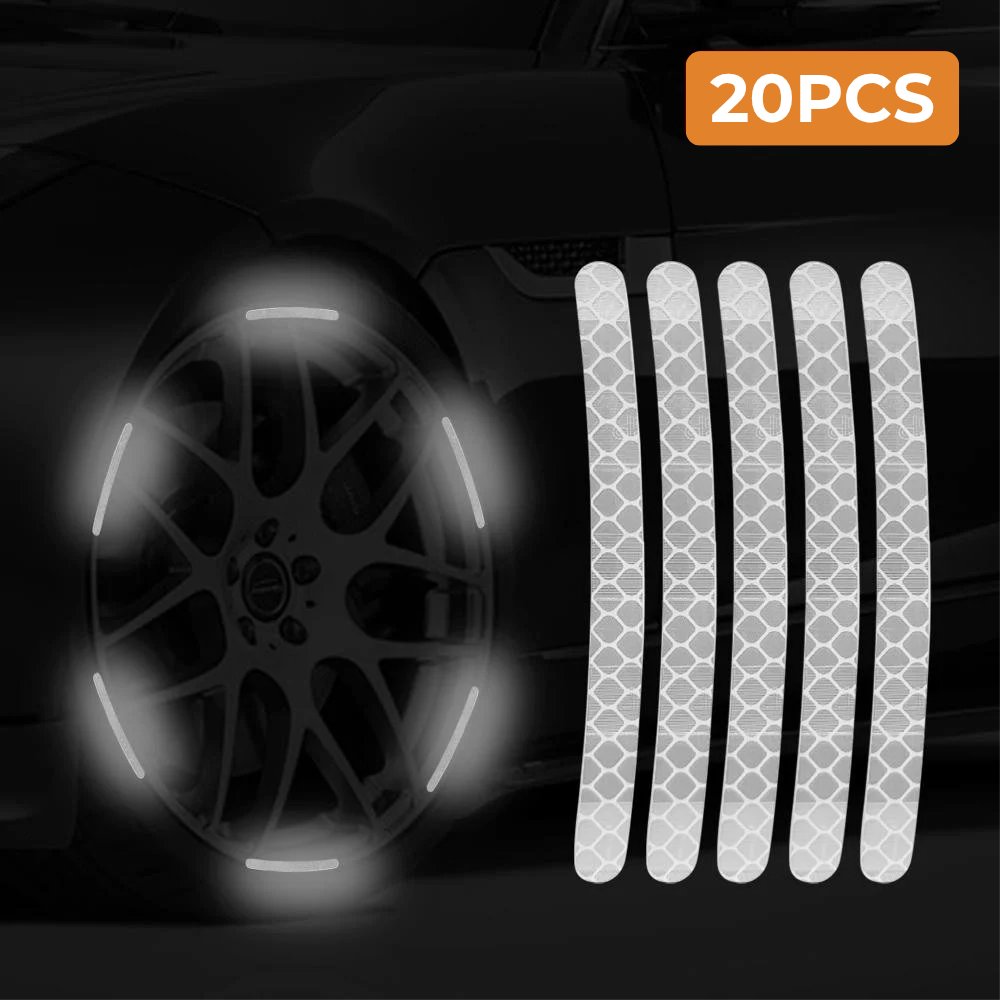 (COMPRA 10 LLEVA 20!!!) Mango Reflex™ - Cintas Reflectantes para Ruedas + Envío Gratuito y Garantía Extendida!!