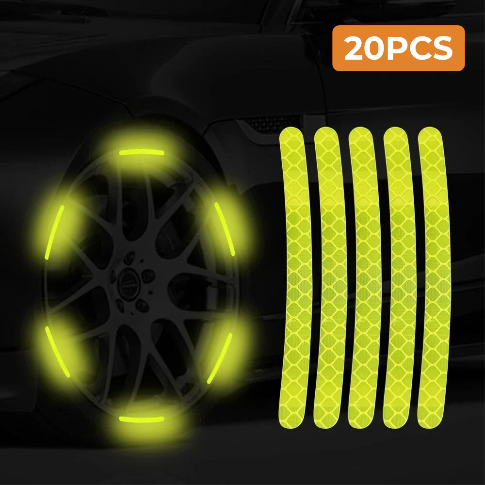 (COMPRA 10 LLEVA 20!!!) Mango Reflex™ - Cintas Reflectantes para Ruedas + Envío Gratuito y Garantía Extendida!!