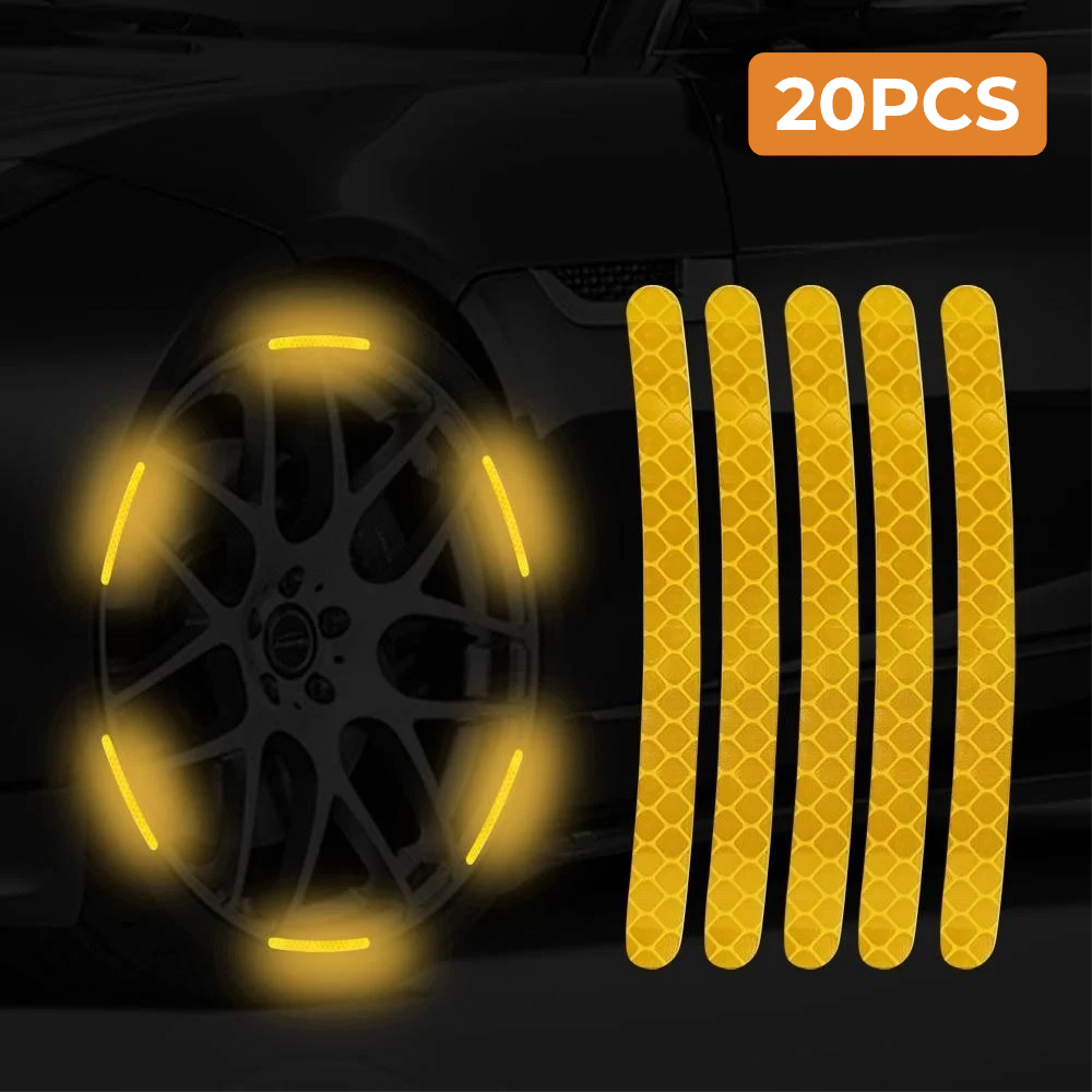 (COMPRA 10 LLEVA 20!!!) Mango Reflex™ - Cintas Reflectantes para Ruedas + Envío Gratuito y Garantía Extendida!!
