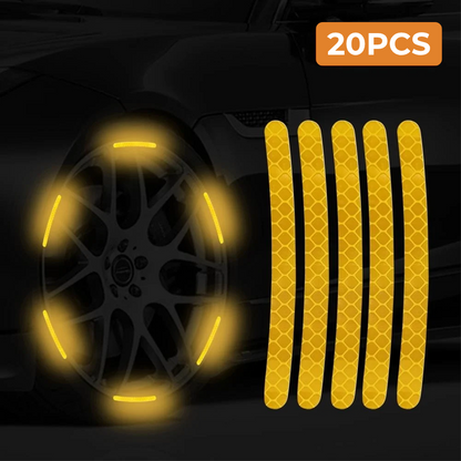 (COMPRA 10 LLEVA 20!!!) Mango Reflex™ - Cintas Reflectantes para Ruedas + Envío Gratuito y Garantía Extendida!!