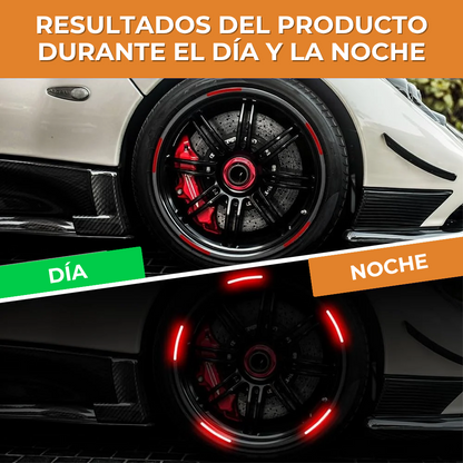 (COMPRA 10 LLEVA 20!!!) Mango Reflex™ - Cintas Reflectantes para Ruedas + Envío Gratuito y Garantía Extendida!!
